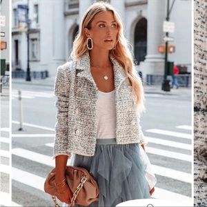 VICI Leighton Tweed Crop Jacket